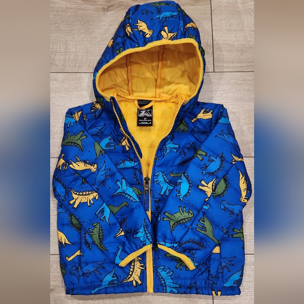 ZeroXposur Vibrant Blue Jacket with Yellow Interior